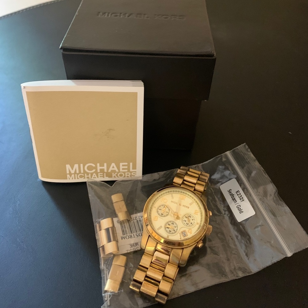 Gold Michael Kors Watch